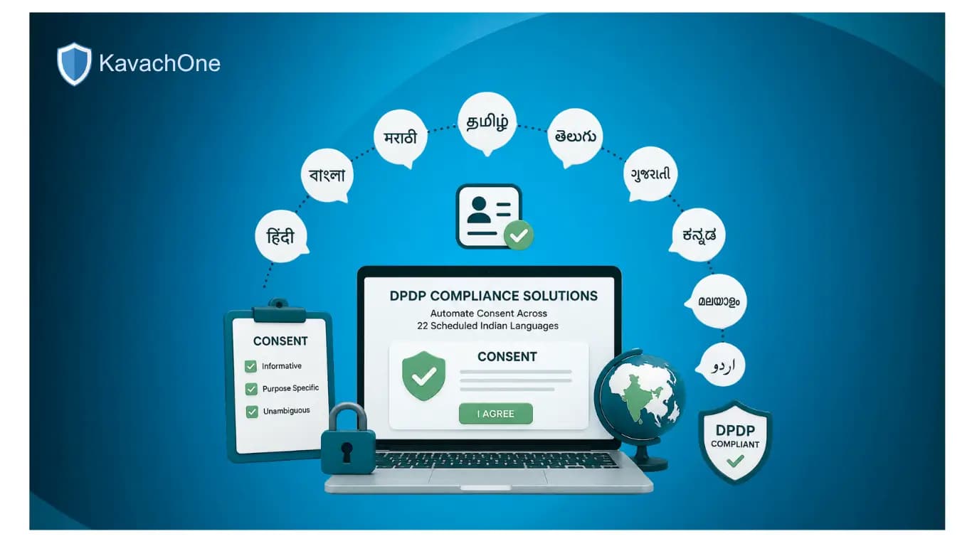 How DPDP Compliance Solutions Automate Consent Architecture Across 22 Scheduled Indian Languages