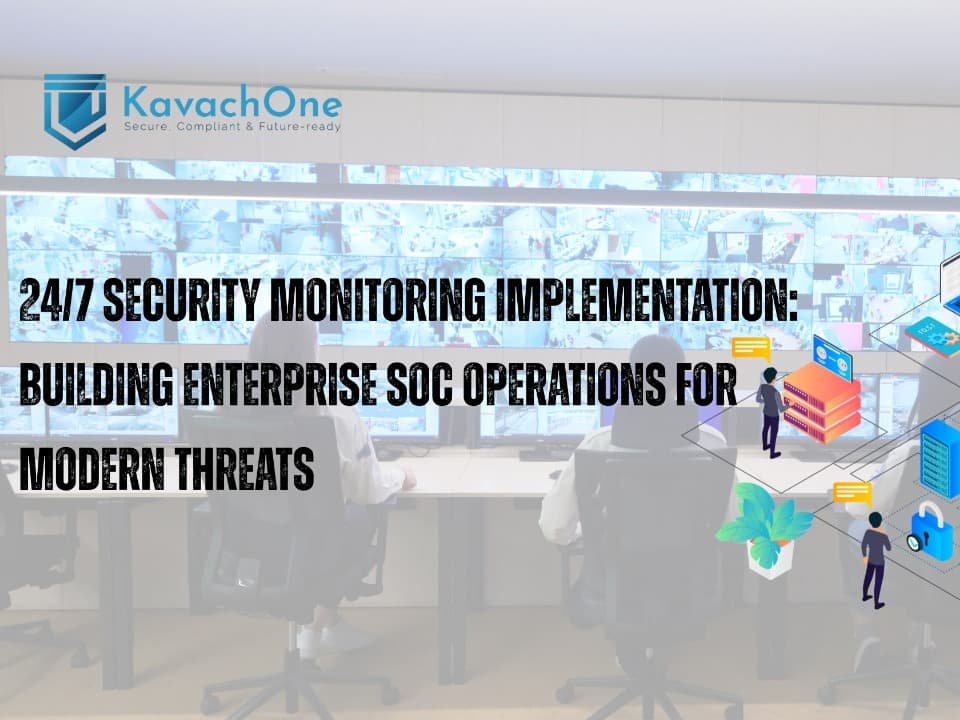 24/7 Security Monitoring Implementation: Building Enterprise SOC Operations for Modern Threats